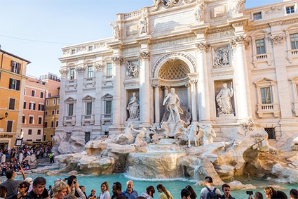 Viator Rome Combo: Colosseum and Ancient Rome walking tour - Trevi Fountain