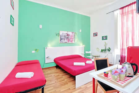 Family budget hotel: Lucky Domus, Rome